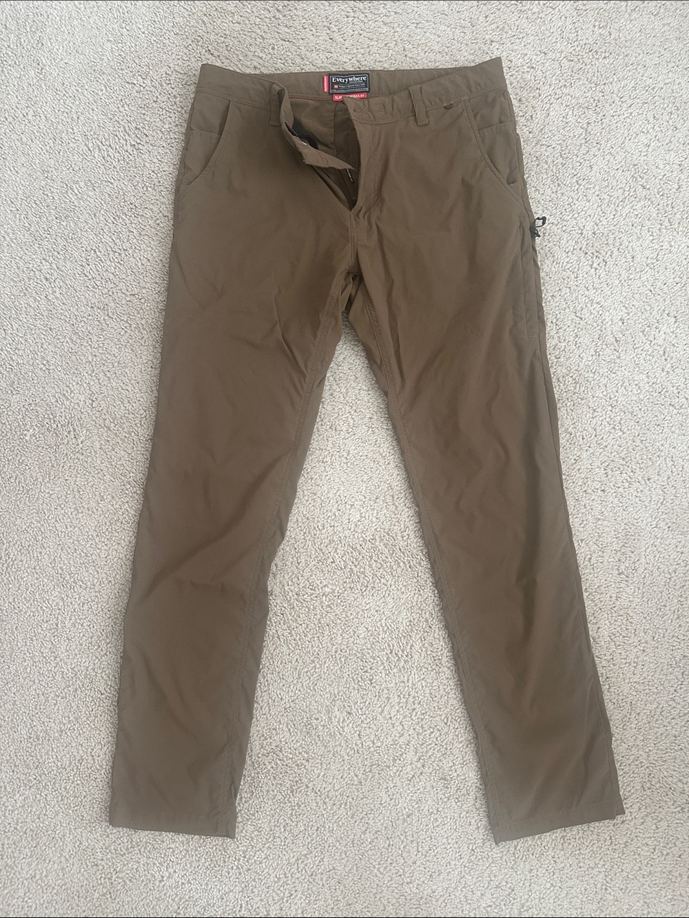 686 Featherlight Chino Pants Slim Dark Khaki